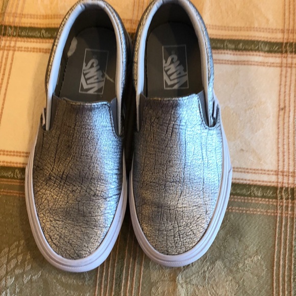 Vans Shoes - Van slip on sneakers beautiful new $45 FINAL PRICE
